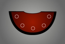 TAMANHO DA MESA: 5 Mini  (2,00 x 1,00m)